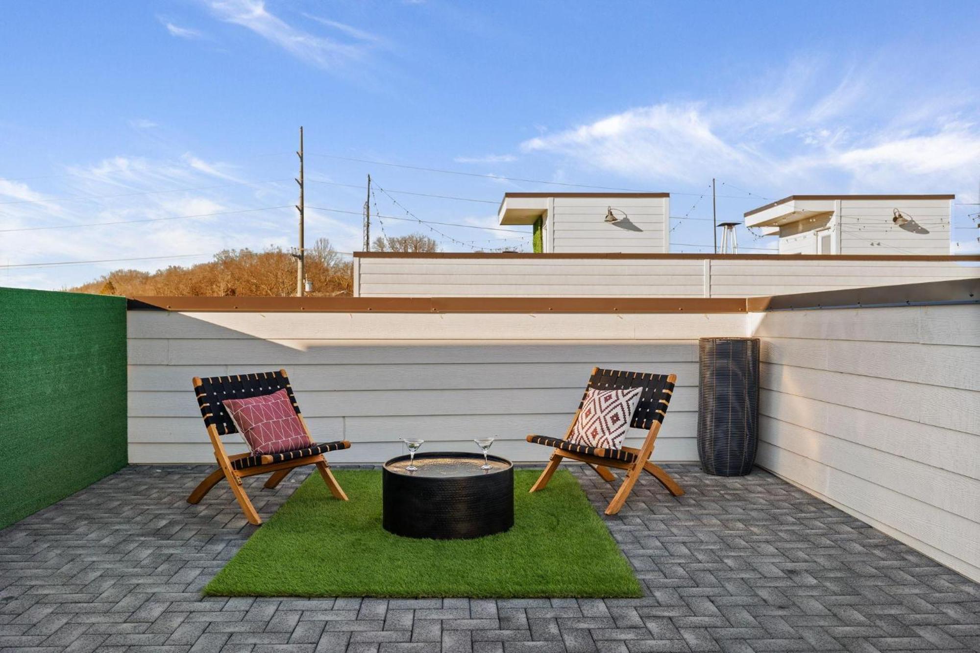 Trinity Skyline-Rooftop Deck-7 Mins To Broadway Villa Nashville Luaran gambar